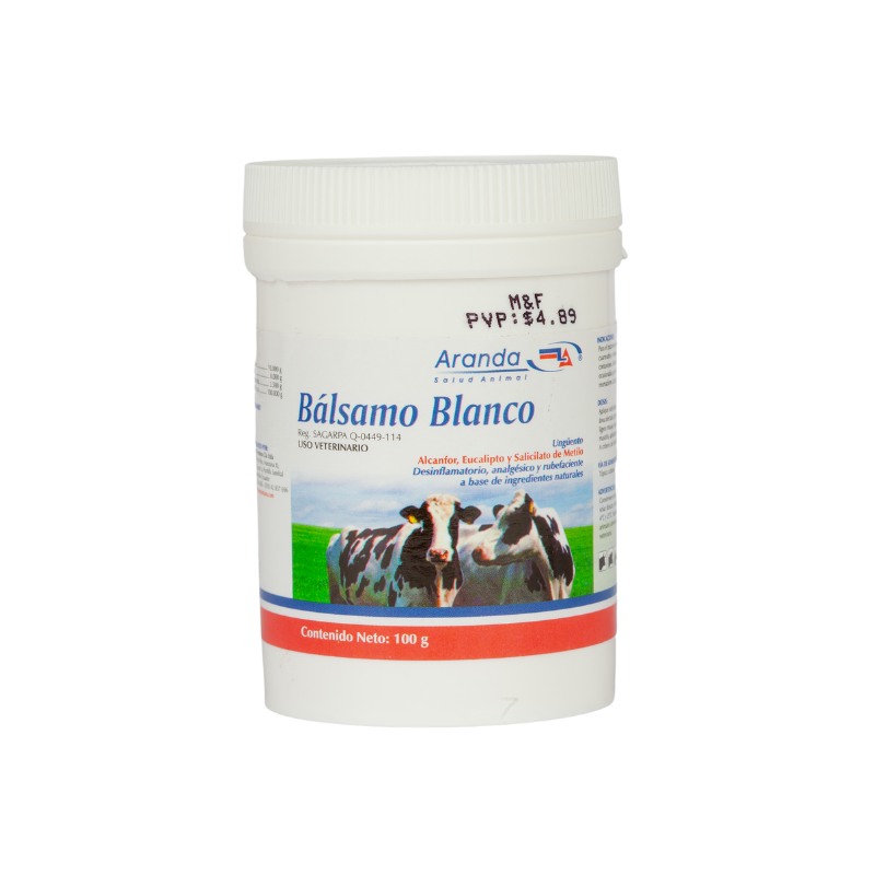 BALSAMO BLANCO 100 GR.