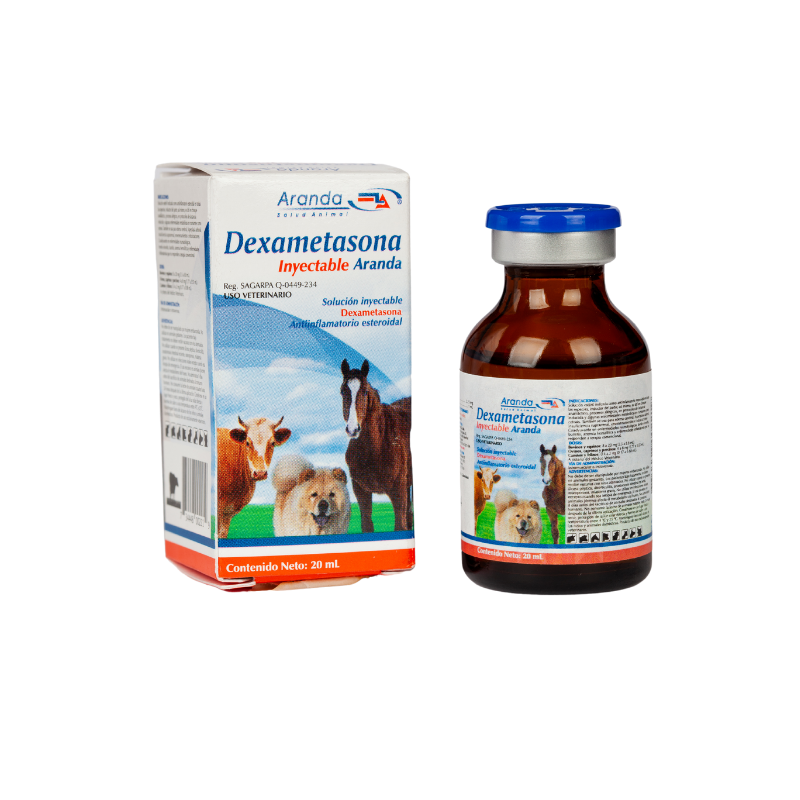 DEXAMETASONA INYECTABLE ARANDA 2O ML