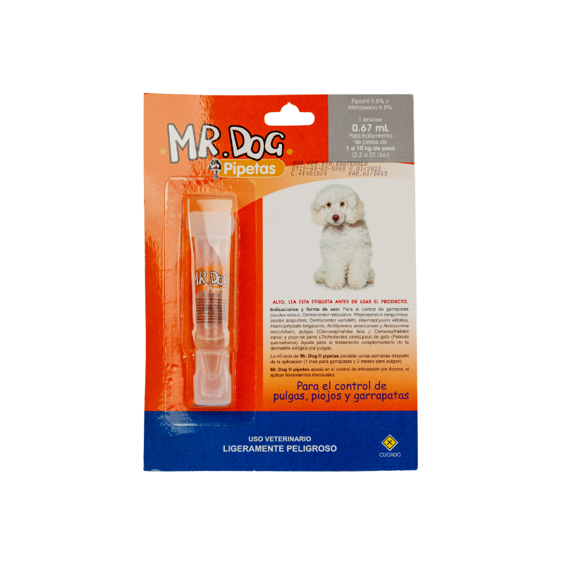 MR. DOG PIPETAS 0,67 ML