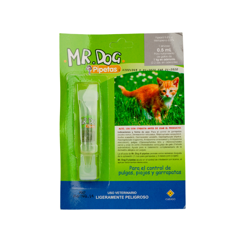 MR.DOG PIPETAS DE 0,5 ML