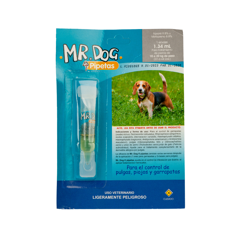 MR.DOG PIPETAS DE 1,34 ML